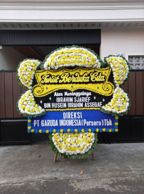 Papan Bunga Duka di Cimenteng